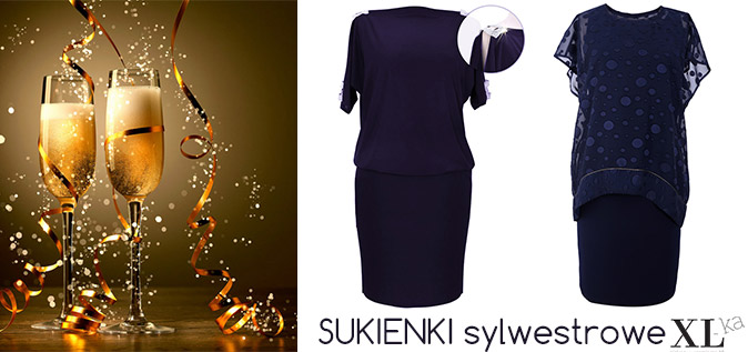 sukienki sylwestrowe plus size duże rozmiary