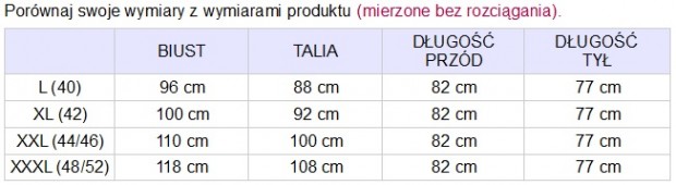 dzianinowa narzutka xxl