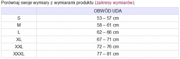 beżowe gładkie opaski na uda